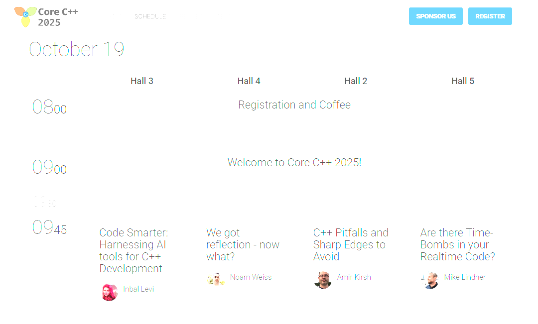 Event Schedule